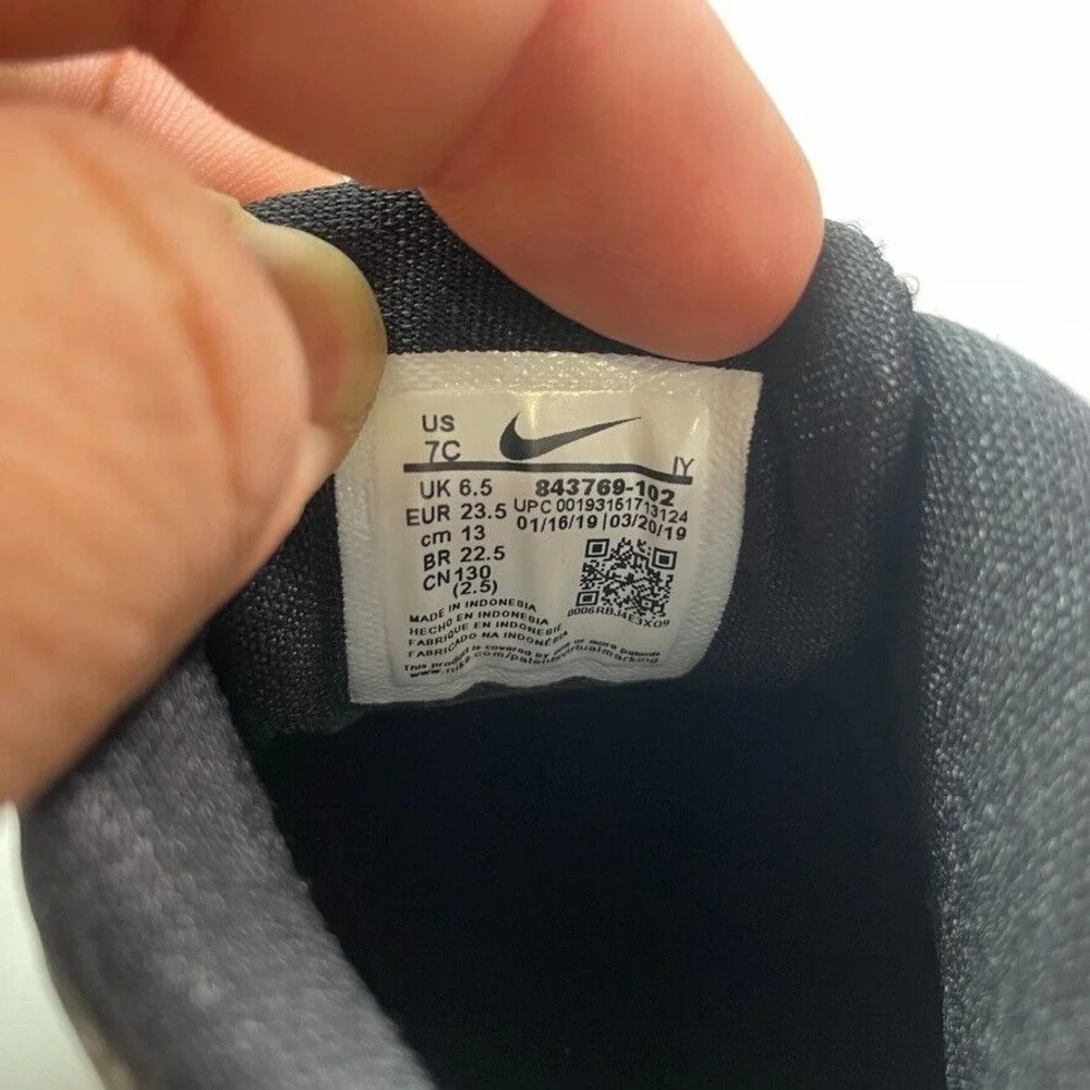 Nike Toddler Foamposite Shoes 7C Little Penny Posite TD Pro Sneakers 843769‎ 102